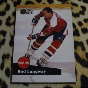 Rod Langway #259 Hockey Card